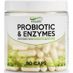 Viterna Probiotic & Enzymes 90 caps 90 stk