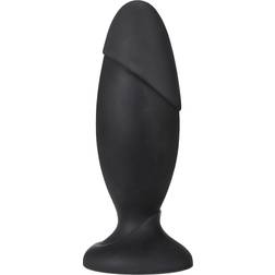 Blush Novelties Anal Adventures Platinum Plug en silicone Rocket Noir