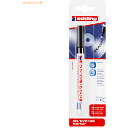 Edding 8400 CD DVD BD Marker 0.5-1mm Schwarz