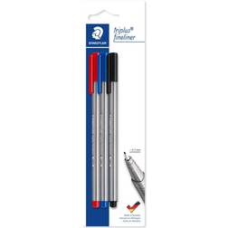 Staedtler Triplus Fineliner 03 mm. assorterede 3 stk