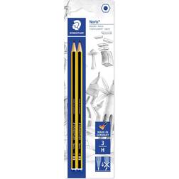 Staedtler NORIS Blyant 3H 2 stk. 100% PEFC