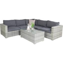 Venture Design Amazon Lounge-Set, 1 Tisch einschl. 5 Sofas