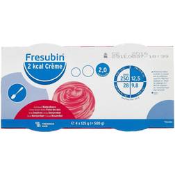 Fresenius Kabi Fresubin 2kcal Crème Arôme Fraise Des Bois 4x125 g