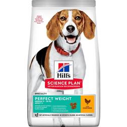 Hill's Science Plan Perfect Weight Medium Adult Dog Food with Chicken 2kg