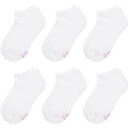 Hanes Girl's Low Cut Socks 6-Pair Pack