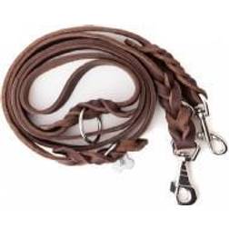 DOGGY R4 LEATHER LEASH 20 BROWN