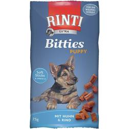 Rinti Puppy Bitties Snacks Para Cachorros - Pollo Y Pato 3 x 75 g