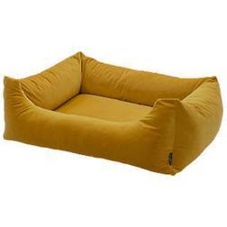 Madison Velours Dog Bed Yellow S