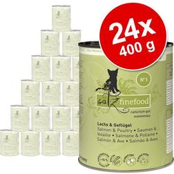 catz finefood Kip & Tonijn Kattenvoer 12 x 400 g