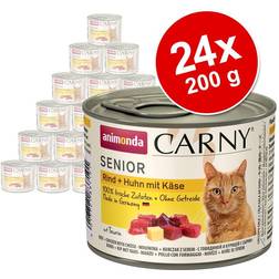 Animonda Carny Økonomipakke 24 x 200 g Senior