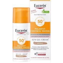 Eucerin Solaire Protection Gel-Crème Contrôle Pigmentaire Couleur SPF50+ #Medium 50ml