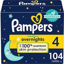 Pampers Swaddlers Overnights Size 4