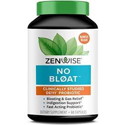 Zenwise No Bloat 60 Vegetable Capsules