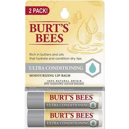 Burt's Bees Moisturizing Lip Balm Ultra-Conditioning 4.25g 2-pack