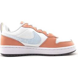 Nike Court Borough Low 2 SE GS - White/Light Madder Root/Cave Stone/Aura