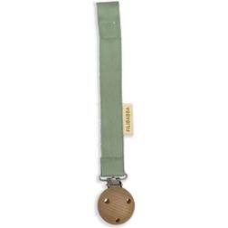 Filibabba Pacifier Holder with Velcro Tender Green