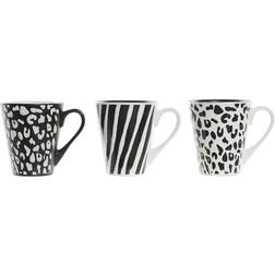 Dkd Home Decor Kolonistil Jungle Mugg 36cl 3st