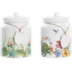Dkd Home Decor Garden Tropical Köksbehållare 2st 2.3L