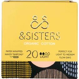 &Sisters Naked Light 20-pack