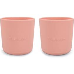 Filibabba Silicone Cup 2-pack Peach