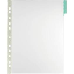 Durable 5607-05, Display panel, Grøn, Transparent, PVC, 210 x 297 mm (A4) Grøn, 6 cm