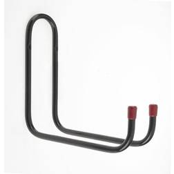Rothley Black Steel Double Storage hook (L)220mm