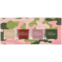 Nails.INC Caught In Camo 4-Piece Nail Polish Set