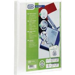 ELBA 400008505 Presentation Binder A4 2D 40MM White (Pack-6) White