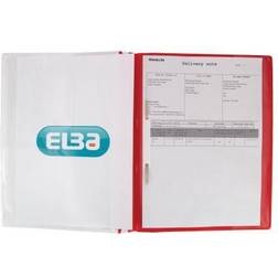 ELBA Pocket Report File A4 Red (Pack of 25) 400055038