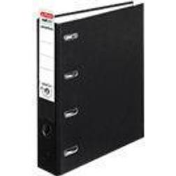 Herlitz maX.file dubbelfil i PP, rygg: 70 mm, svart