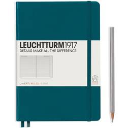 Leuchtturm1917 Leuchtturm1917 Notebook A5 Medium Linjeret Pacific