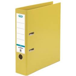 ELBA 70mm Plastic A4 Lever Arch File Yellow