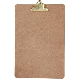 Creativ Company Clipboard MDF A4 Messing clips