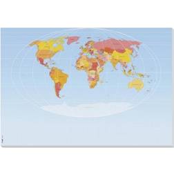 Sigel World Map HO560 595 mm x 410 mm