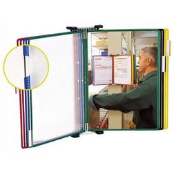 Tarifold Wandhalterset 1x10 Sichttafeln Farbig Sortiert PVC Folie m.Rahmen2St/KT