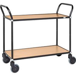 Konga Mekaniska mek 95 x 43 Musta/Koivu Design-vaunu