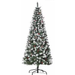 Homcom Artificial Xmas Pencil Christmas Tree 182.9cm