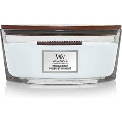 Woodwick Ellipse Jar Magnolia Birch Doftljus