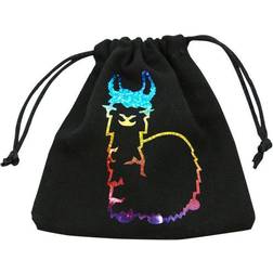 Q Workshop Fabulous Llama Dice Bag Rainbow