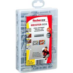 Fischer Meister-Box SX Assorted dowels 41648 132 Parts