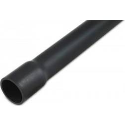 EFB Elektronik Plastrør 20mm M/muffe 750 Sort