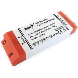 12Vdc LED strømforsyning 250W Snappy