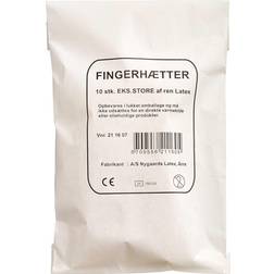 FINGERHÆTTER GUMMI EKSTRASTORE 10 stk