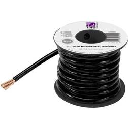 TRU Components 1568968 Jordkabel 1 x 4 mm² Sort 5 m