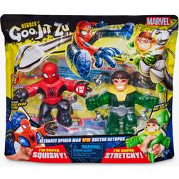 Heroes of Goo Jit Zu Figurine Marvel Ultimate Spider-Man vs Doctor Octopus