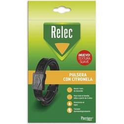 Piz Buin Relec Pulsera antimosquitos con cintronela adulto negra 1 u