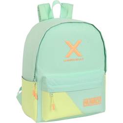 Munich Laptop Backpack Sunset Green Yellow (31 x 40 x 16 cm)