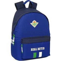 Safta Laptop Backpack Real Betis Balompié Blue (31 x 41 x 16 cm)