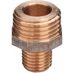 VIEGA 3/4" x 3/8" Rødgods gevindfittings overgangsnippel