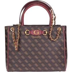 Guess Sac en similicuir pour femme Marron Hwqb8654230 bgo